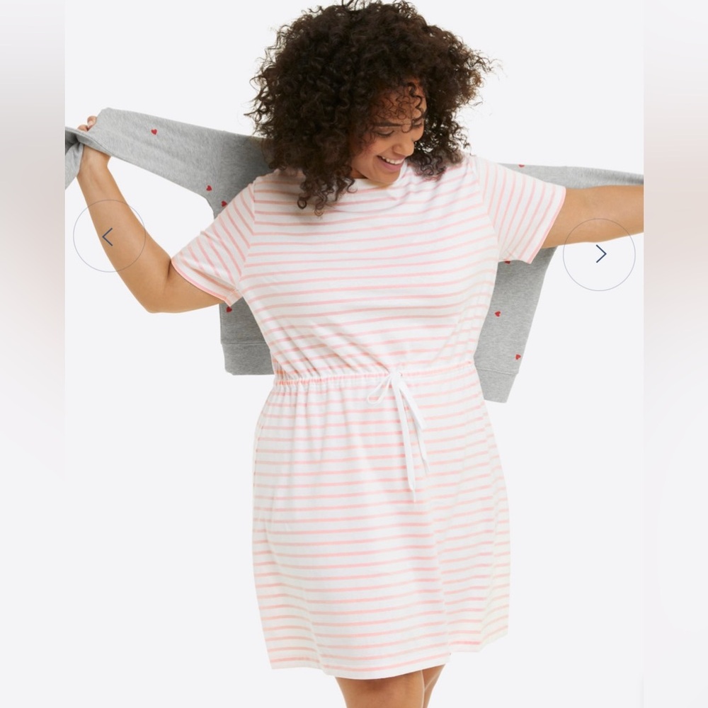 Draper James Tie Waist T-Shirt Dress - Picture 9 of 12